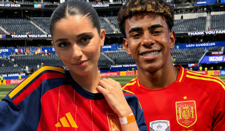 Ines Garcia i Lamine Yamal