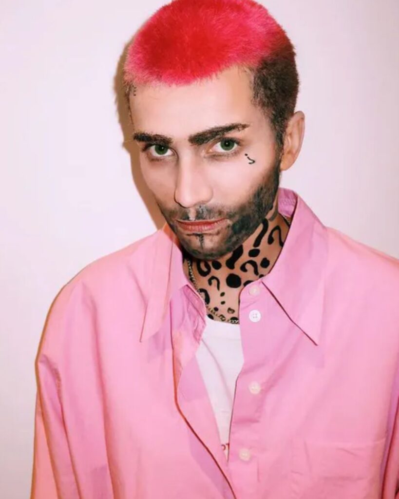 Maffashion przebrana za Quebonafide, 2022 rok