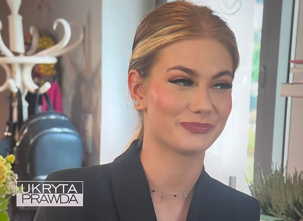 Bianka Chajzer w jednym z odcinków „Ukrytej prawdy”