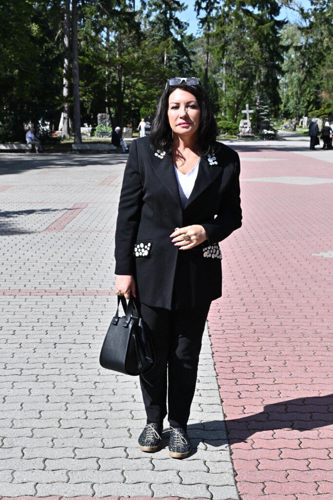 Alicja Węgorzewska – pogrzeb Joanny Rawik