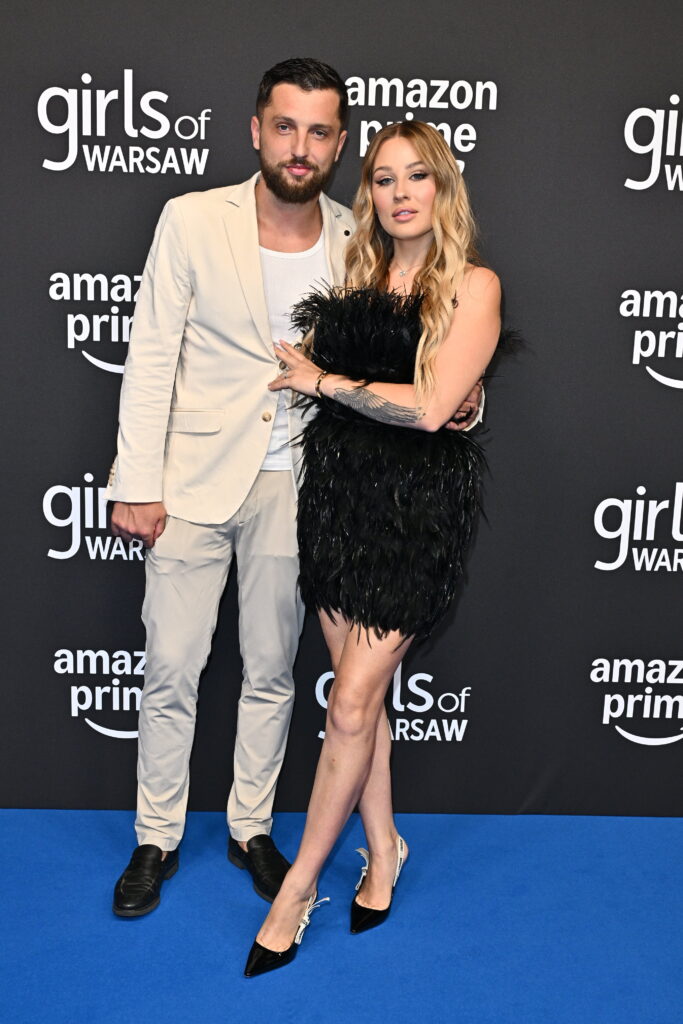 Andziaks i Luka na premierze "Girls of Warsaw" Amazon Prime