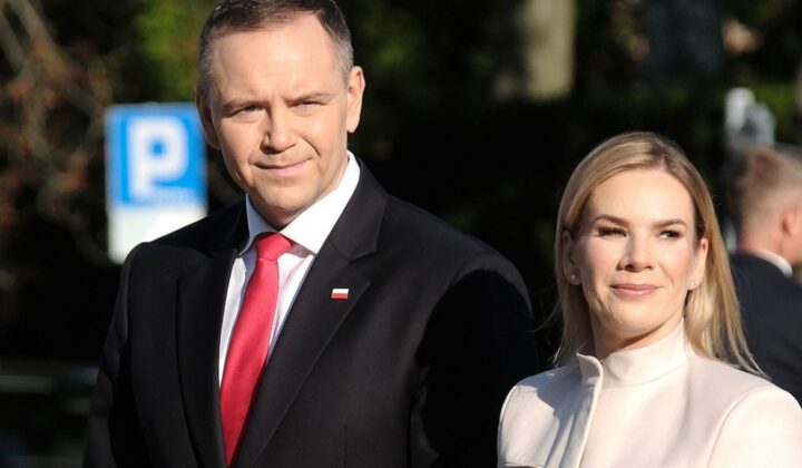 Marta Nawrocka i Karol Nawrocki