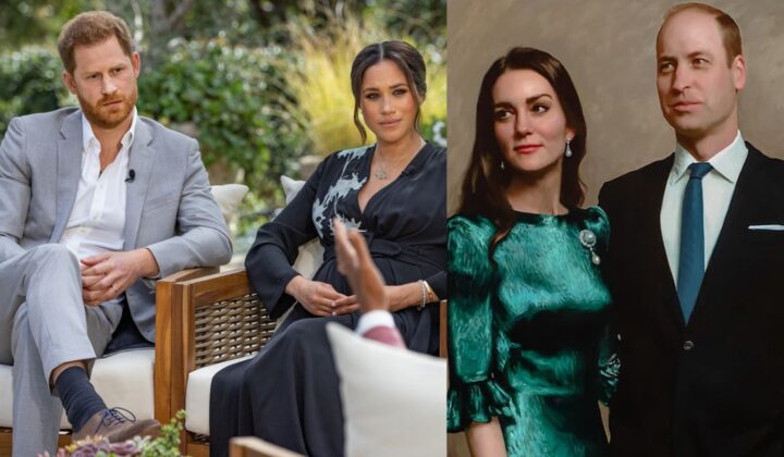 Harry i Meghan oraz Kate i William