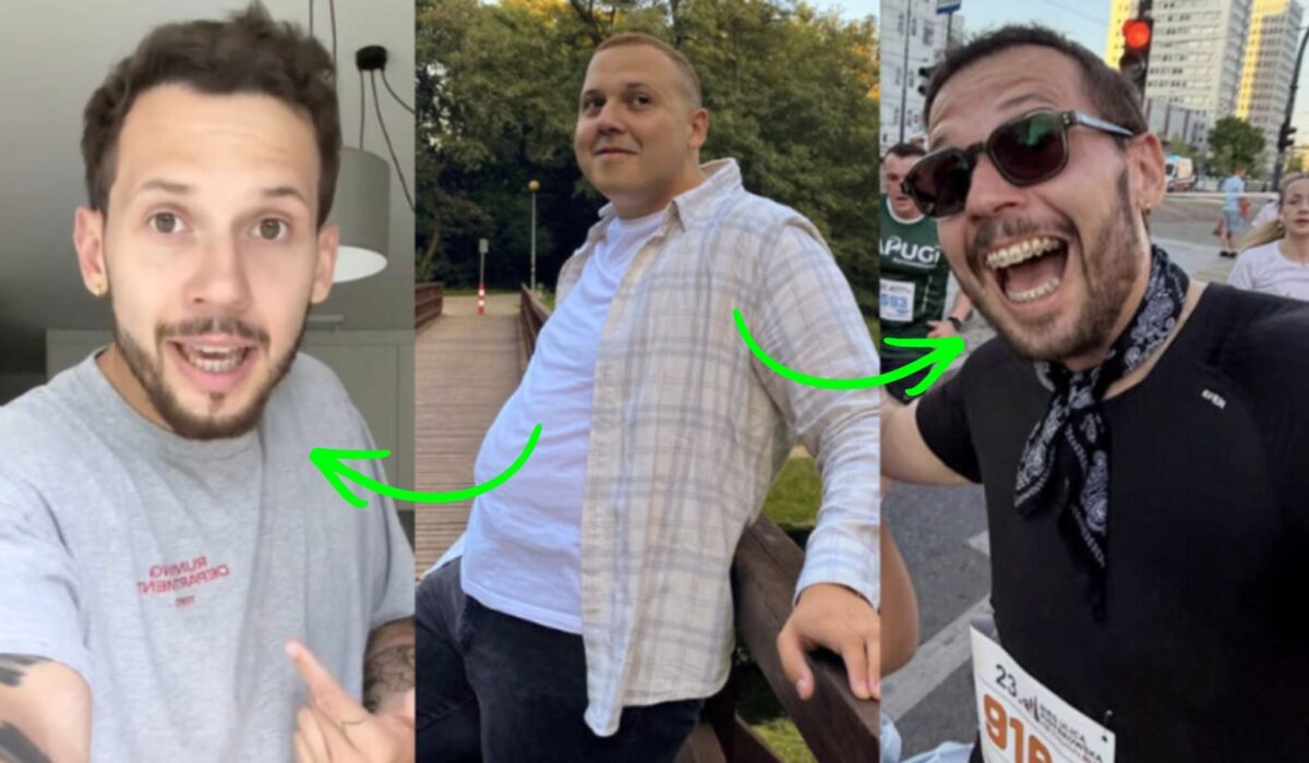 Michał Słania Mikka schudł 64 kilo