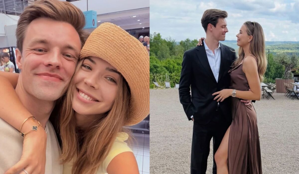 Sandra Kubicka z partnerem