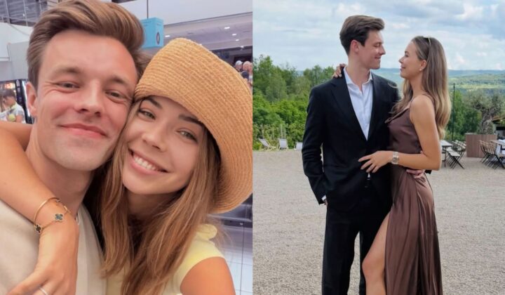 Sandra Kubicka z partnerem