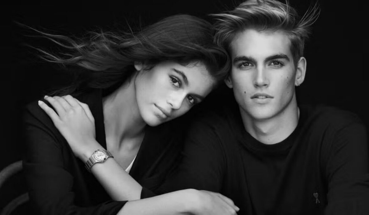 Kaia Gerber i Presley Gerber