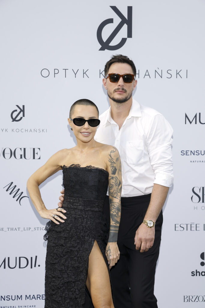 Otwarcie Optyk Kochański - Blanka Lipińska, Paweł Baryła