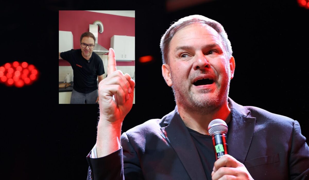 Tomasz Karolak wyremontuje mieszkanie swoim rodzicom.