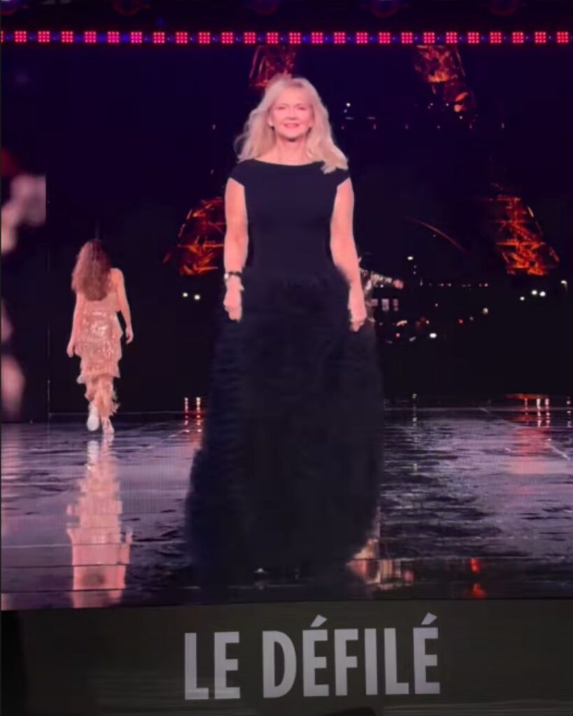 Grażyn Torbicka na otwarciu Paris Fashion Week