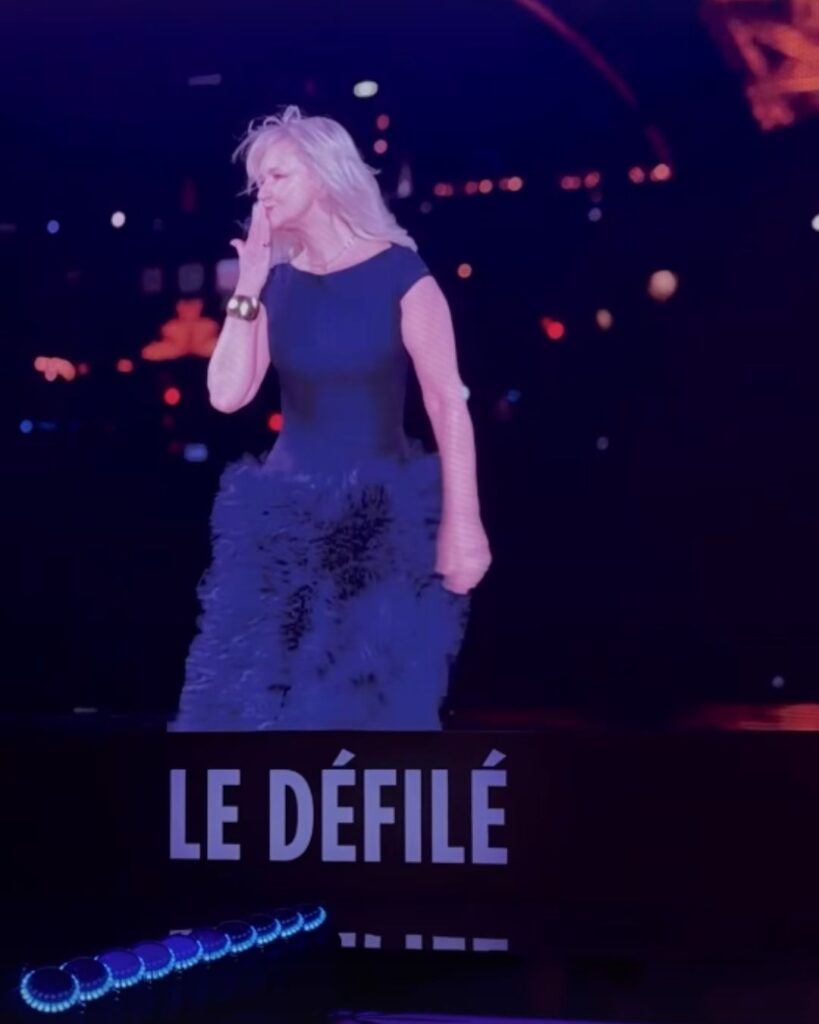 Grażyn Torbicka na otwarciu Paris Fashion Week