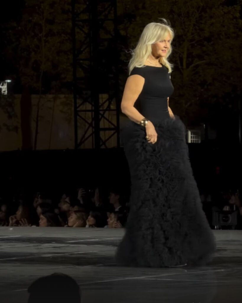 Grażyn Torbicka na otwarciu Paris Fashion Week