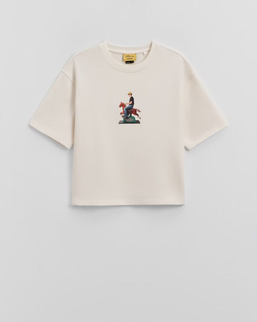 T-shirt z kolekcji Świeży x House, cena 99,99 zł