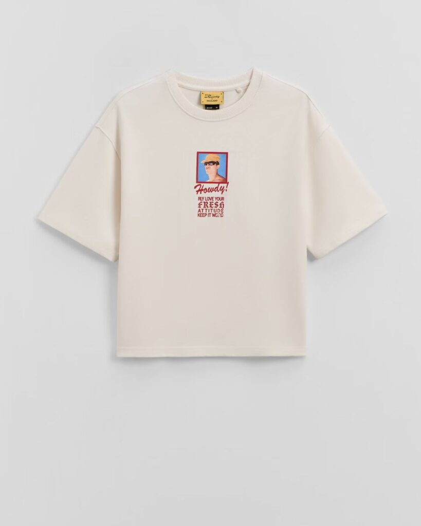 T-shirt z kolekcji Świeży x House, cena 99,99 zł
