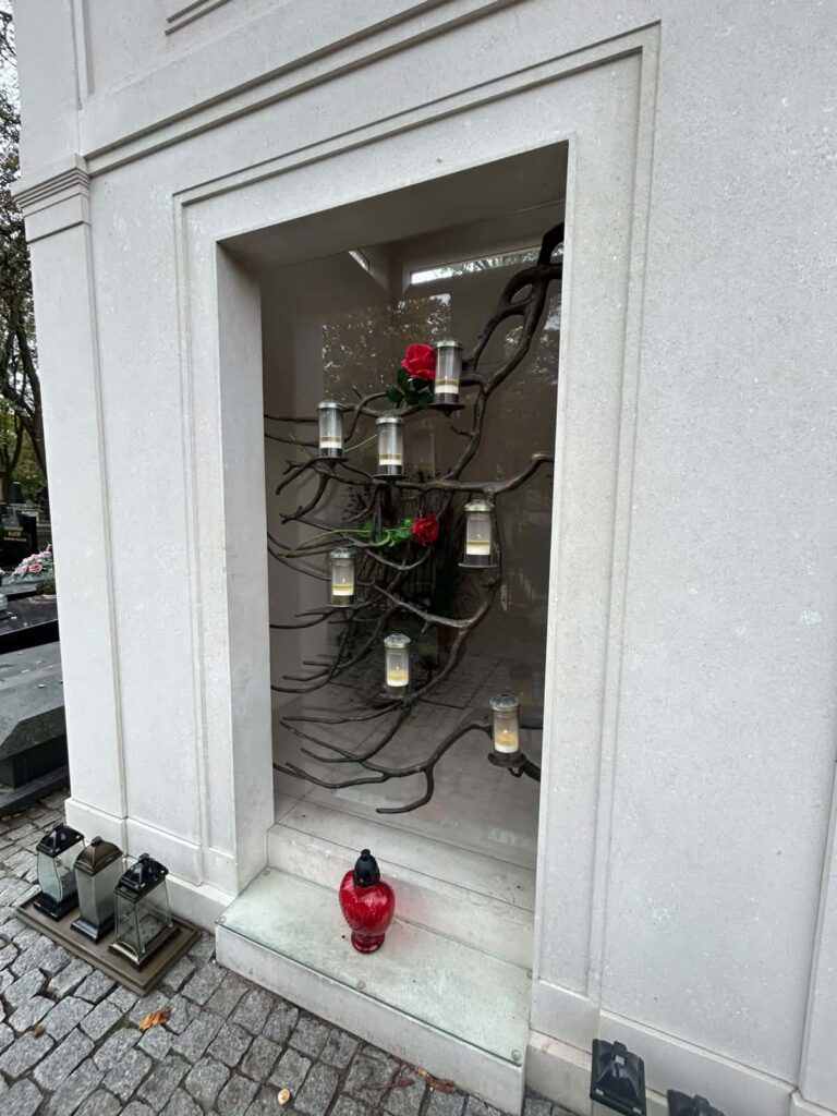 Grób Piotra Woźniaka-Staraka