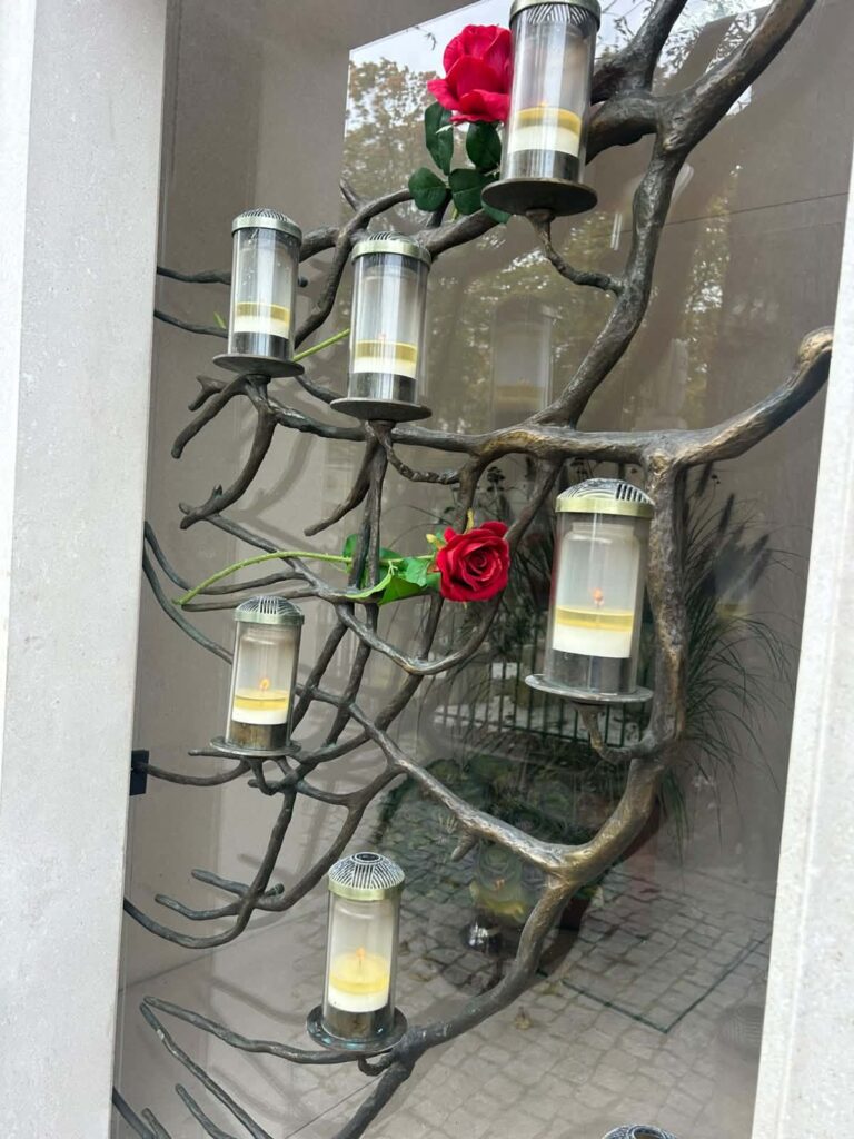 Grób Piotra Woźniaka-Staraka