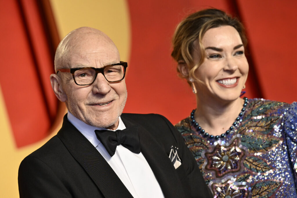 Patrick Stewart z żoną Sunny Ozell