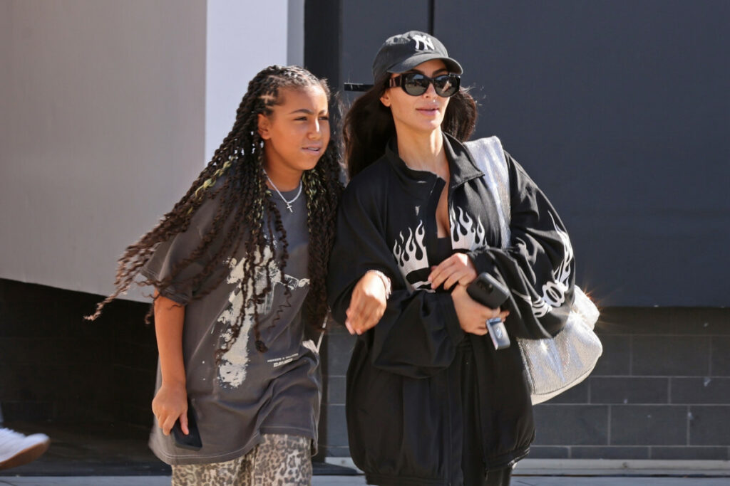 Kim Kardashian i North West