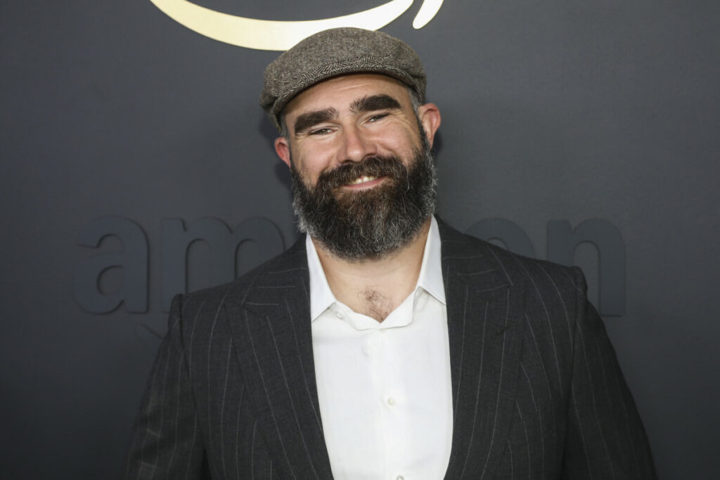 Jason Kelce (brat Travisa, męża Taylor Swift)