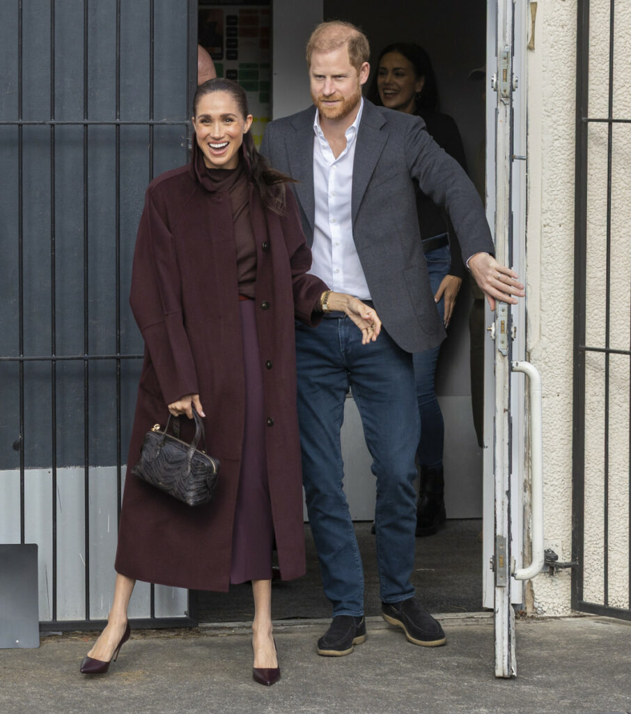 Meghan Markle i książę Harry w Nottingham