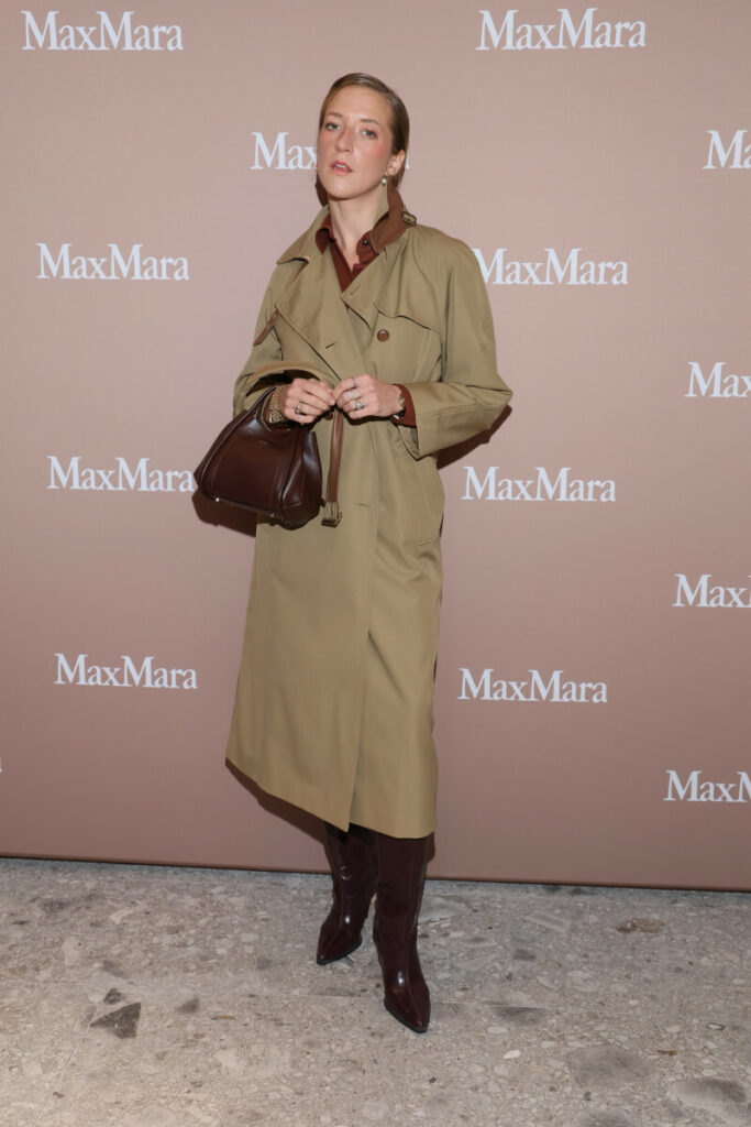 Lara Gessler, Otwarcie salonu Max Mara