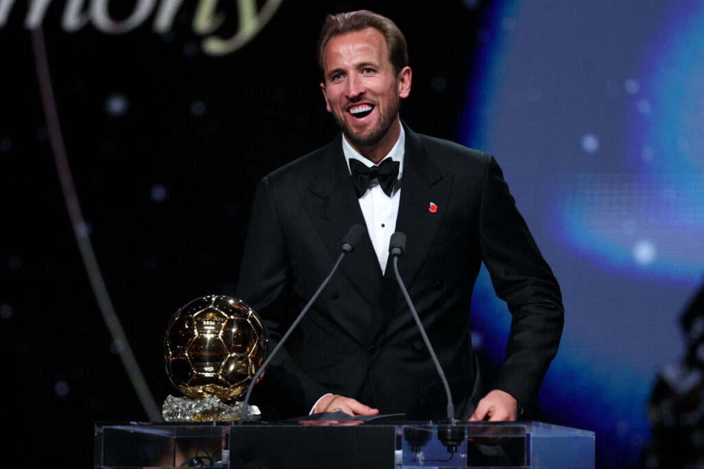 Złota Piłka 2026. Harry Kane najlepszym piłkarzem roku