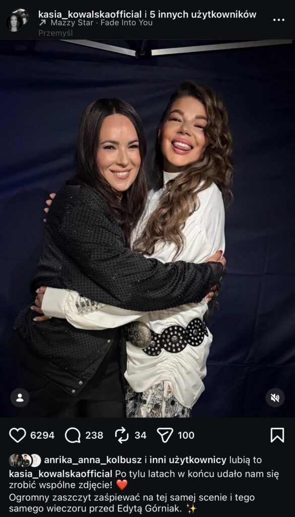 Kasia Kowalska i Edyta Górniak
