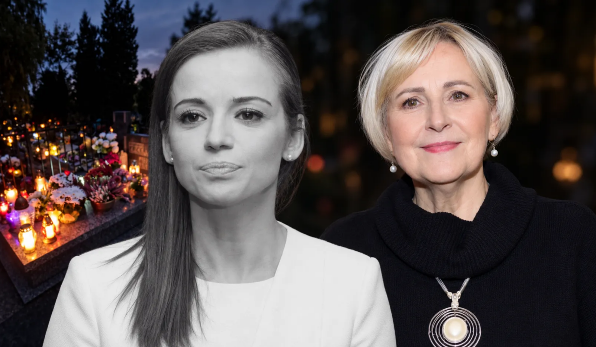 Grób Anny Przybylskiej przed 1 listopada. Co zostawili ludzie?