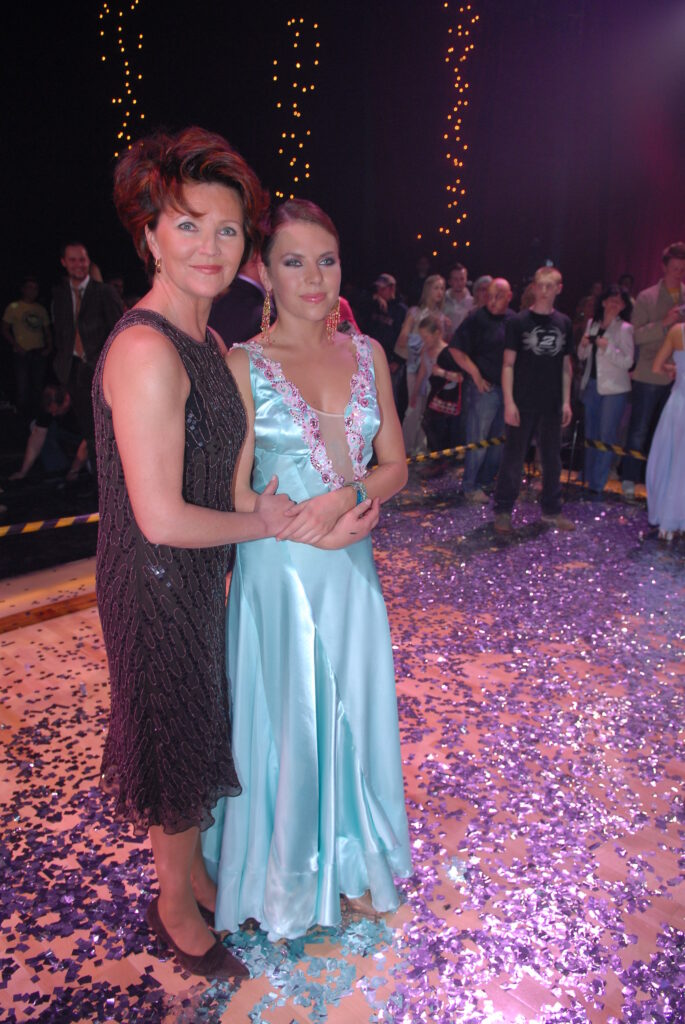 Jolanta i Aleksandra Kwaśniewskie w "Tańcu z gwiazdami"