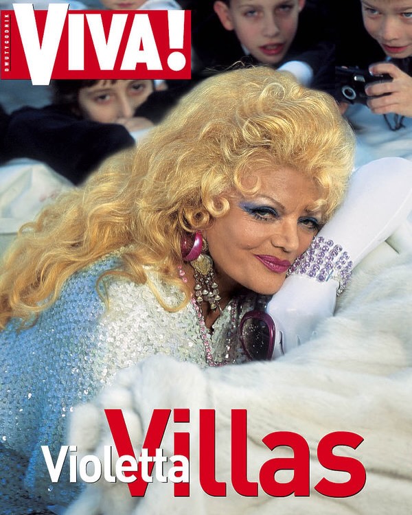 Violetta Villas na okładce "Vivy!"