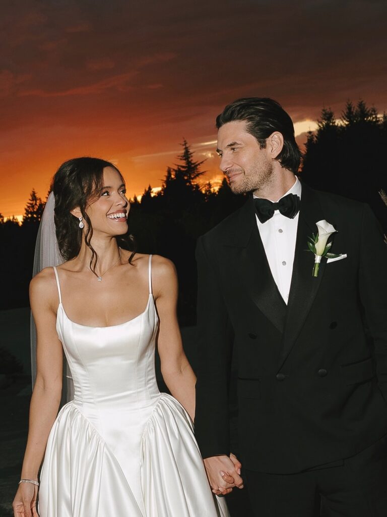 Ben Barnes i Aubrey Cleland wzięli ślub
