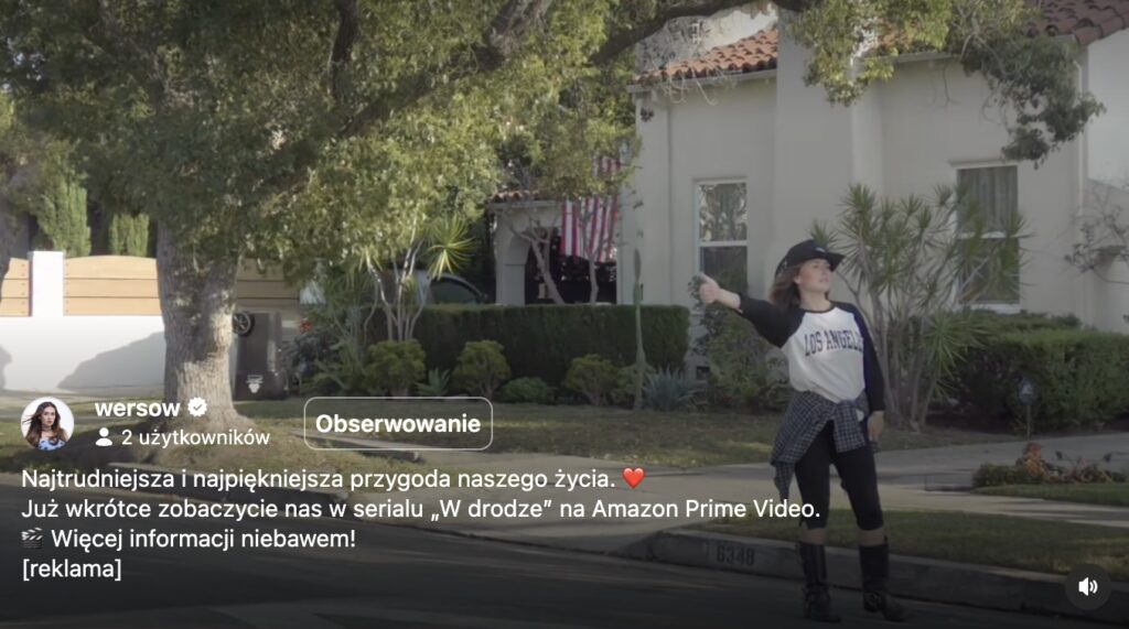 Wersow i Friz na planie serialu "W drodze" na Amazon Prime