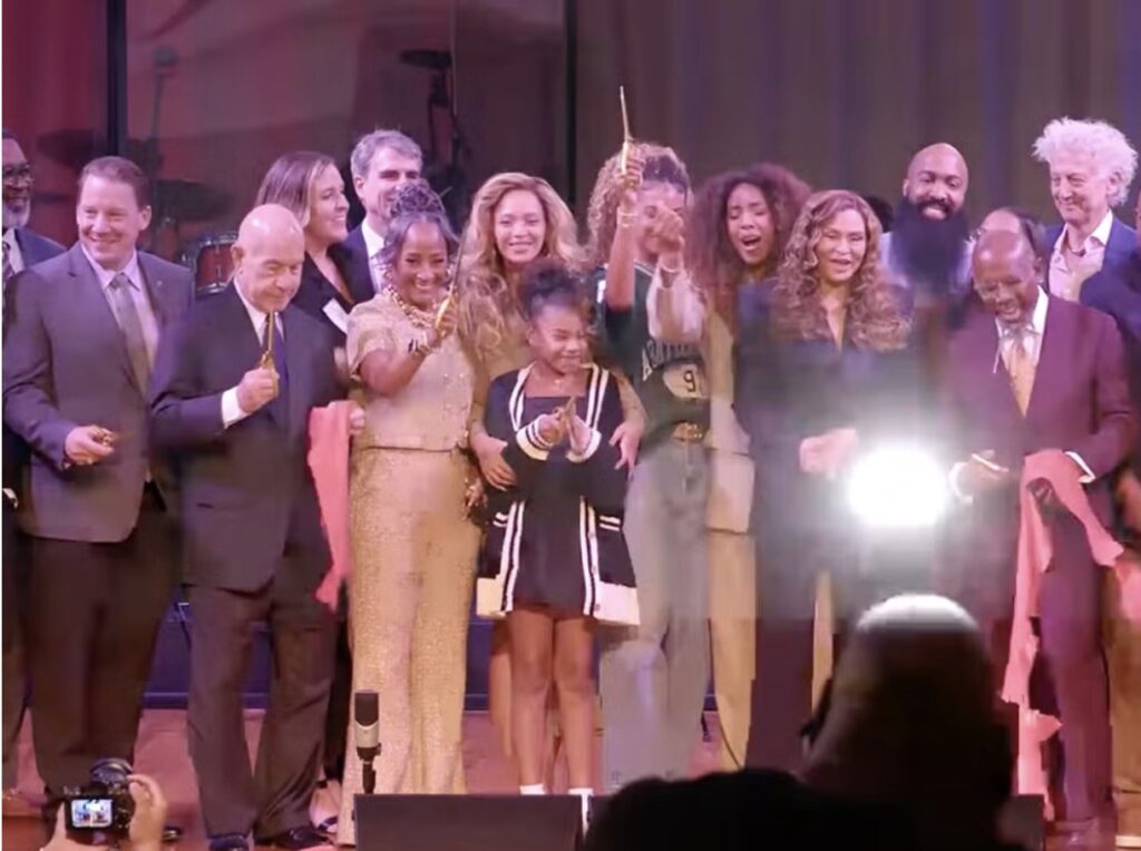 Beyoncé z córkami Blue Ivy i Rumi Carter