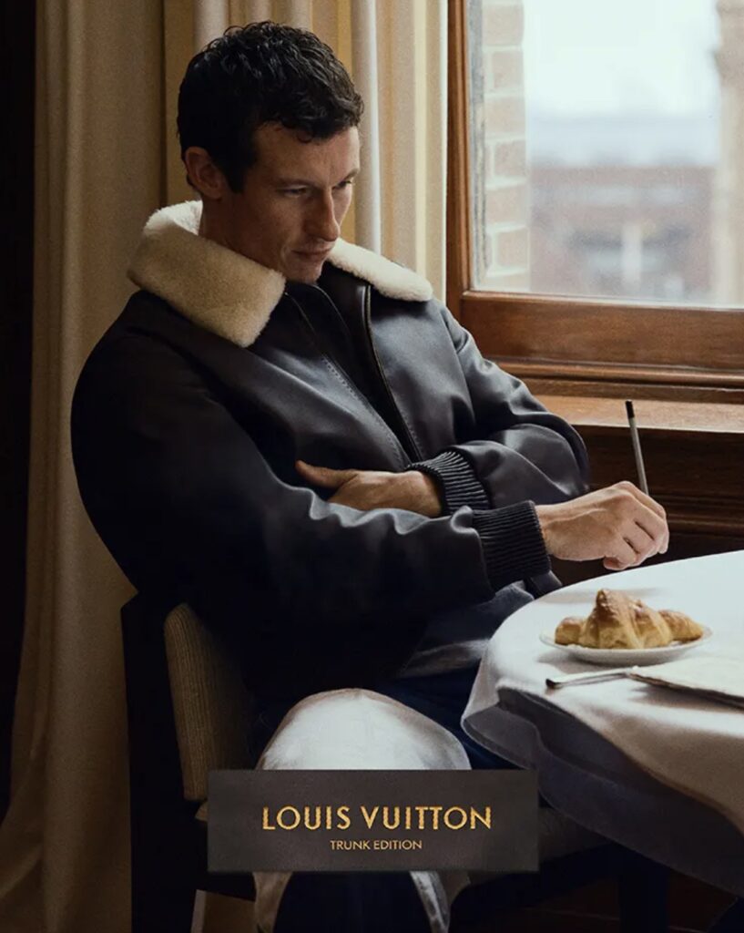 Callum Turner w kampanii Louis Vuitton (wiosna lato 2027)