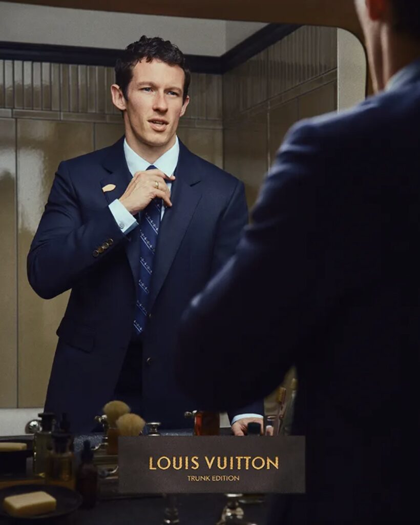 Callum Turner w kampanii Louis Vuitton (wiosna lato 2027)