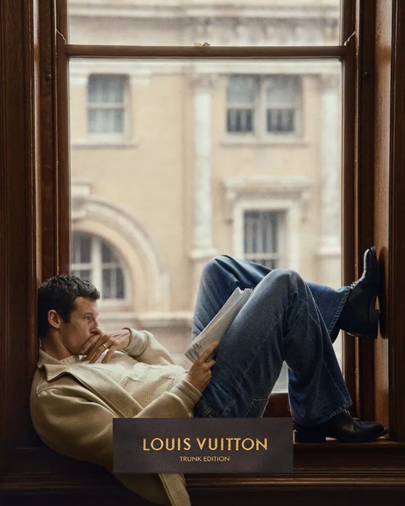 Callum Turner w kampanii Louis Vuitton (wiosna lato 2027)