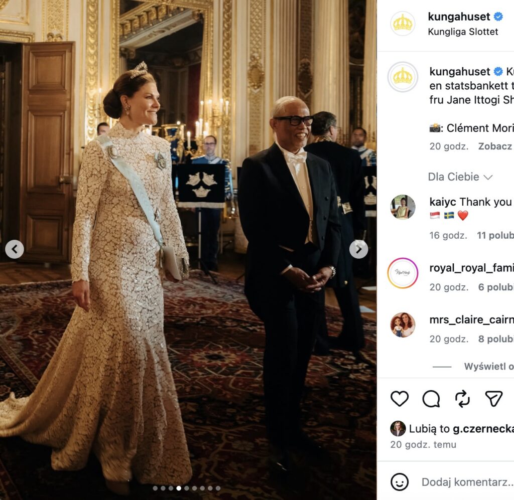 Księżniczka Wiktoria w sukience z H&M