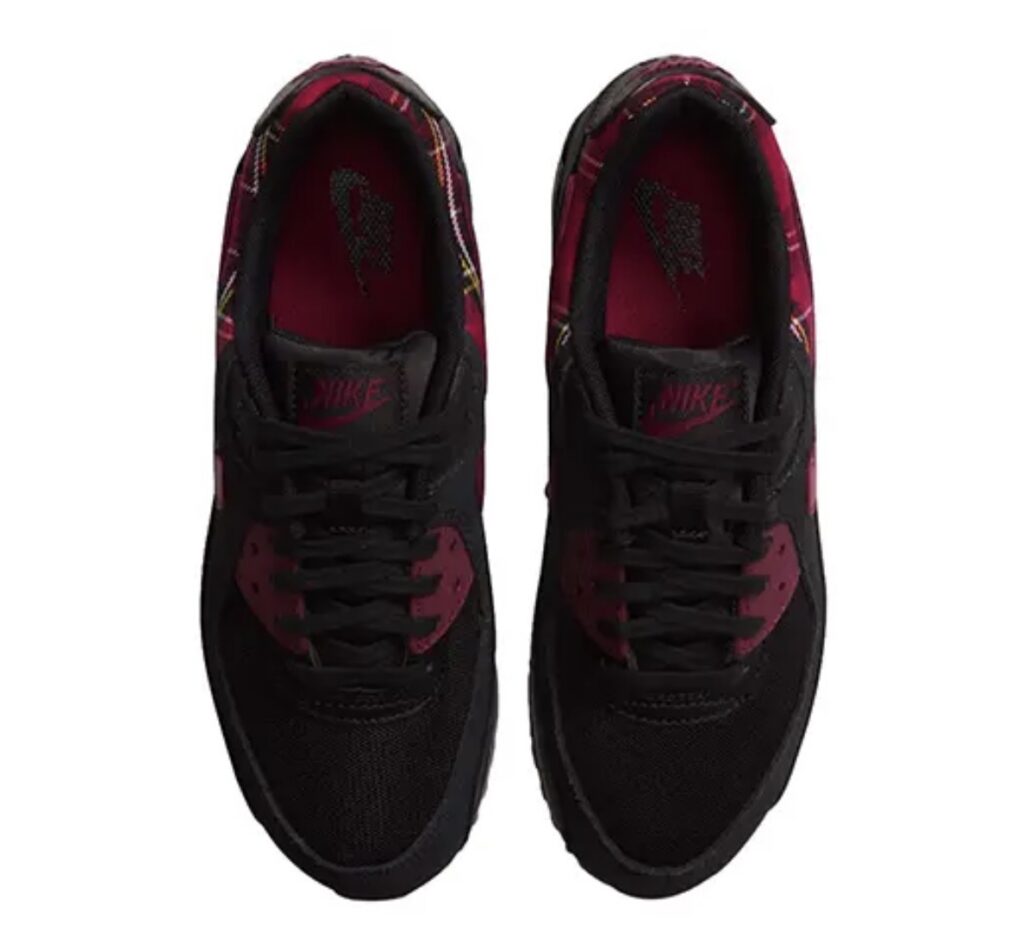 Nike Air Max 90 „Black/Tough Red/Yellow Ochre/Team Red” (cena: 699 zł)
