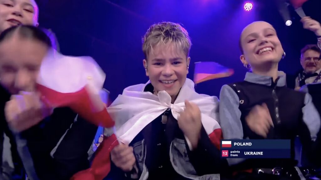Wiktor Sas na Eurowizji Junior 2026 otrzymał 12 punktów z Ukrainy