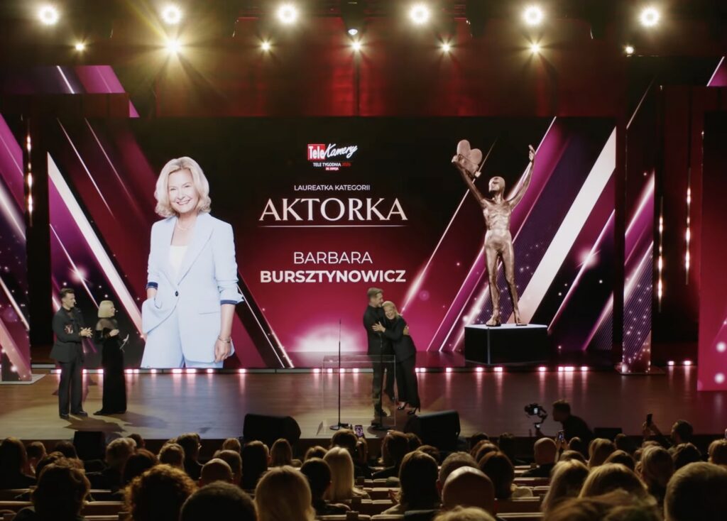 Barbara Bursztynowicz – Aktorka roku. TeleKamery 2026