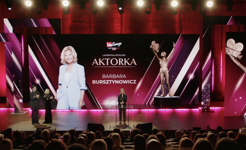 Barbara Bursztynowicz – Aktorka roku. TeleKamery 2026