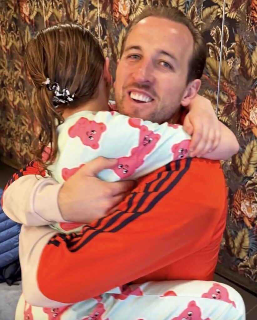 Harry Kane z córką