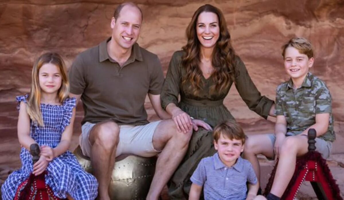 Kate i William z dziećmi