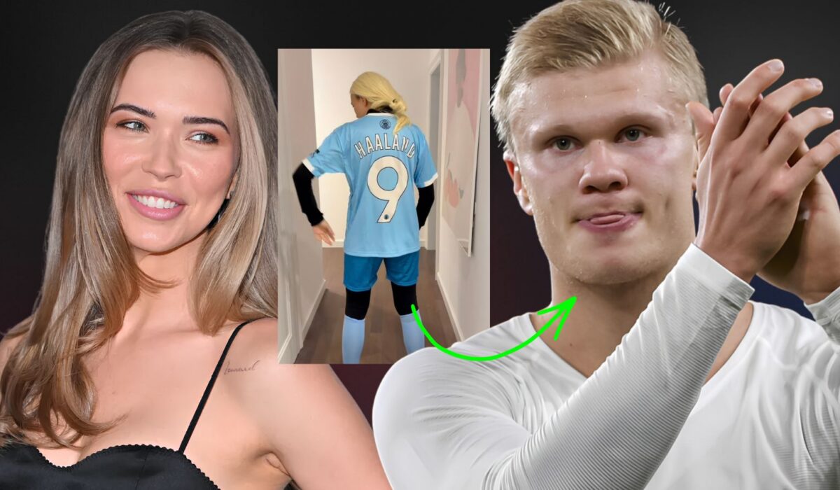 Sandra Kubicka, Erling Haaland