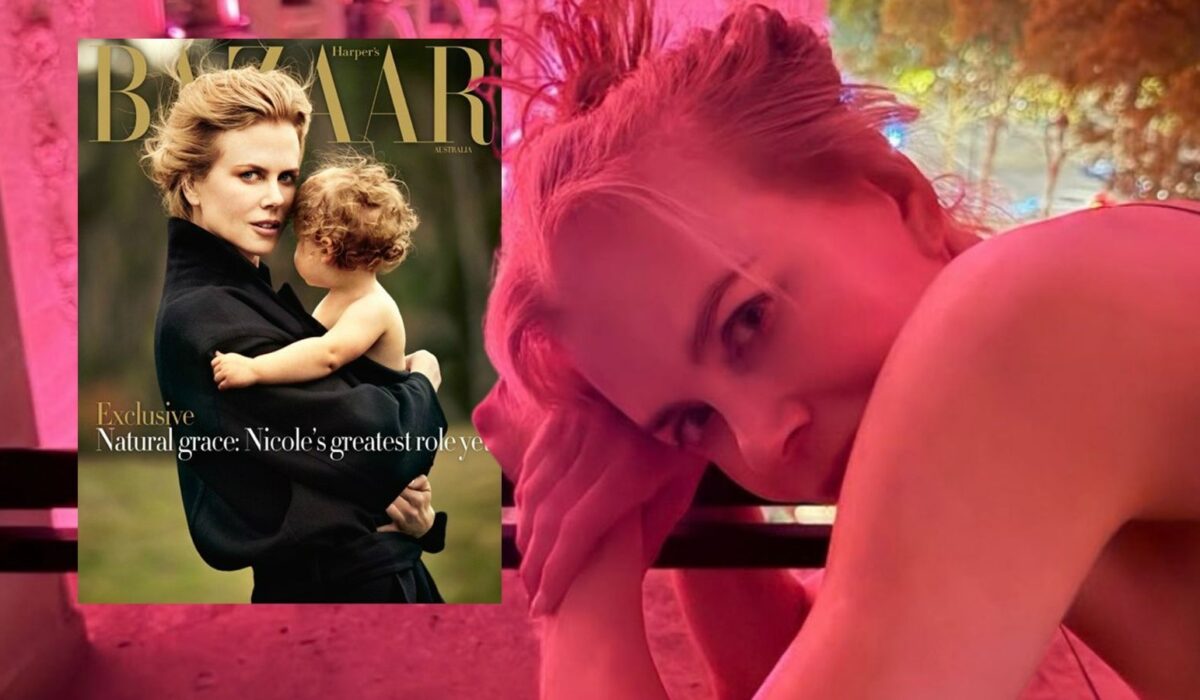 Nicole Kidman z małą córką Faith
