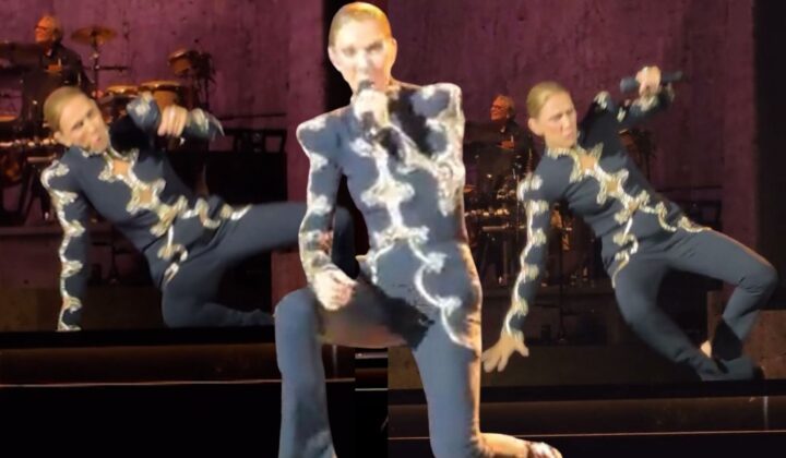 Céline Dion upadła na scenie w Paryżu