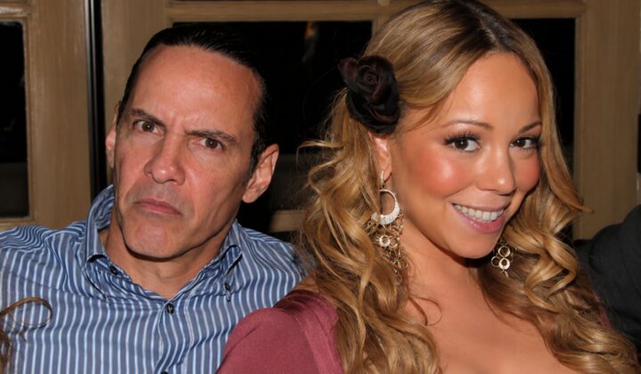 Mariah Carey i jej brat Morgan