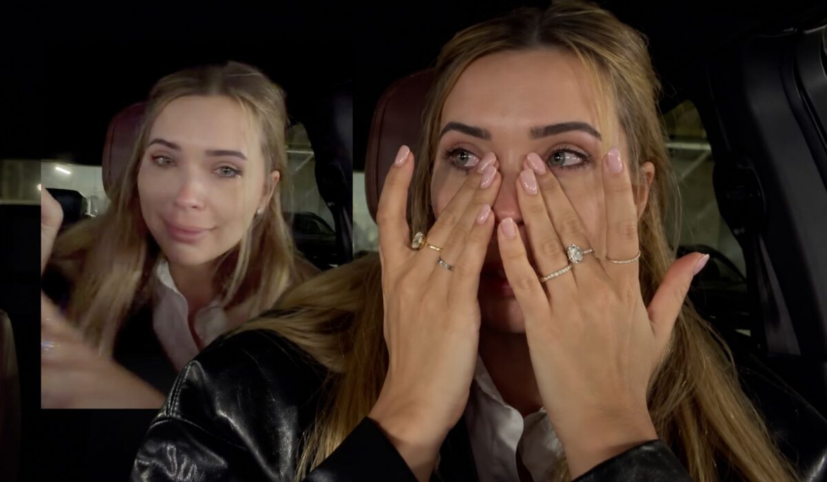 Sandra Kubicka płacze na Instastory
