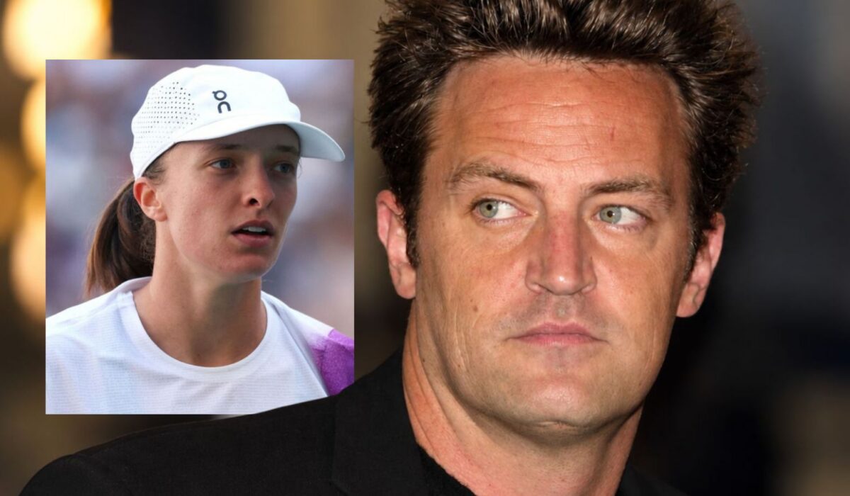 Iga Świątek, Matthew Perry
