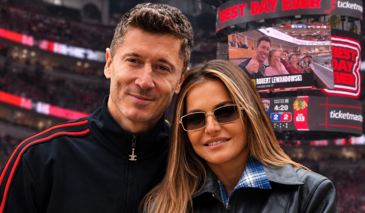 Robert Lewandowski i Anna Lewandowska